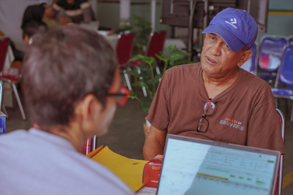 Ratusan Pedagang Amankan Tempat Usaha di event Verifikasi Data Pasar Senen Blok VI